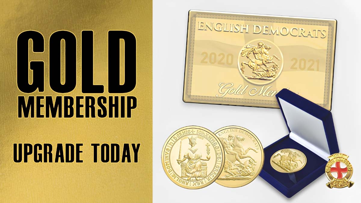 Join English Democrats Gold